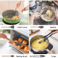 Utensílios de cozinha de silicone de 38 peças